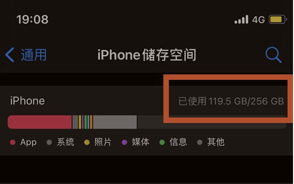 大冶苹果13维修分享iPhone13如何查看剩余内存 