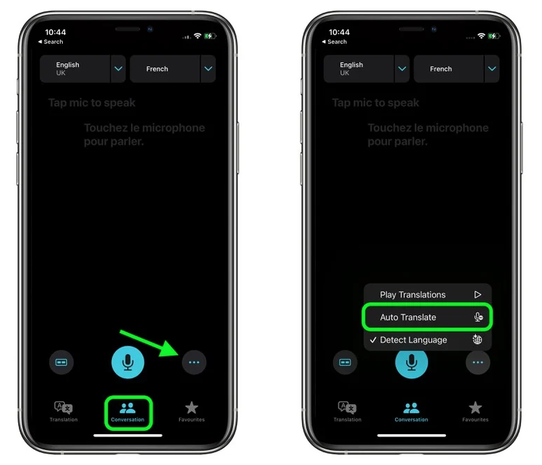 大冶苹果手机维修分享iOS 15 “翻译” App 新改进 