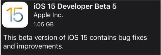 大冶苹果手机维修分享如何升级到iOS15.0 beta5 