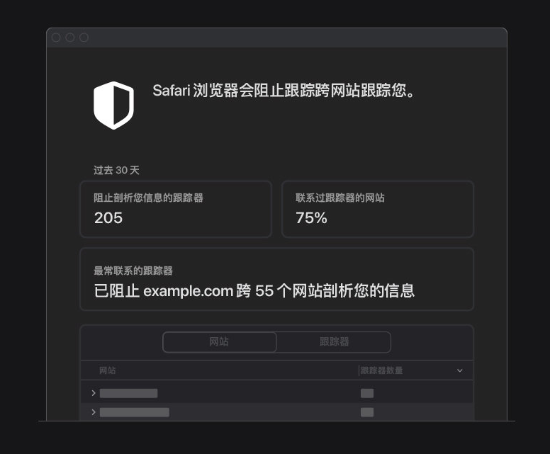大冶苹果手机维修分享如何在 Safari 浏览器中查看和打开隐私报告 